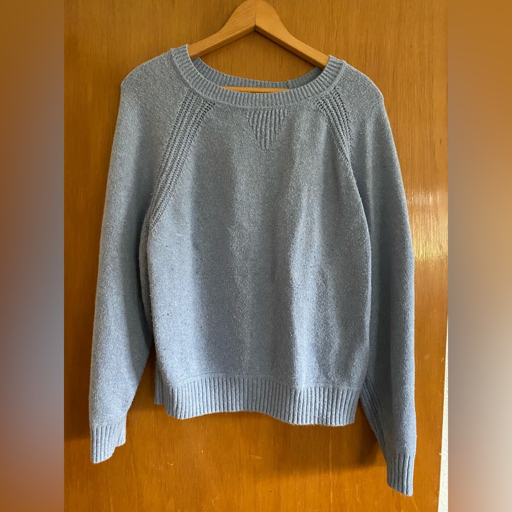 Universal Thread light blue cotton sweater, XL